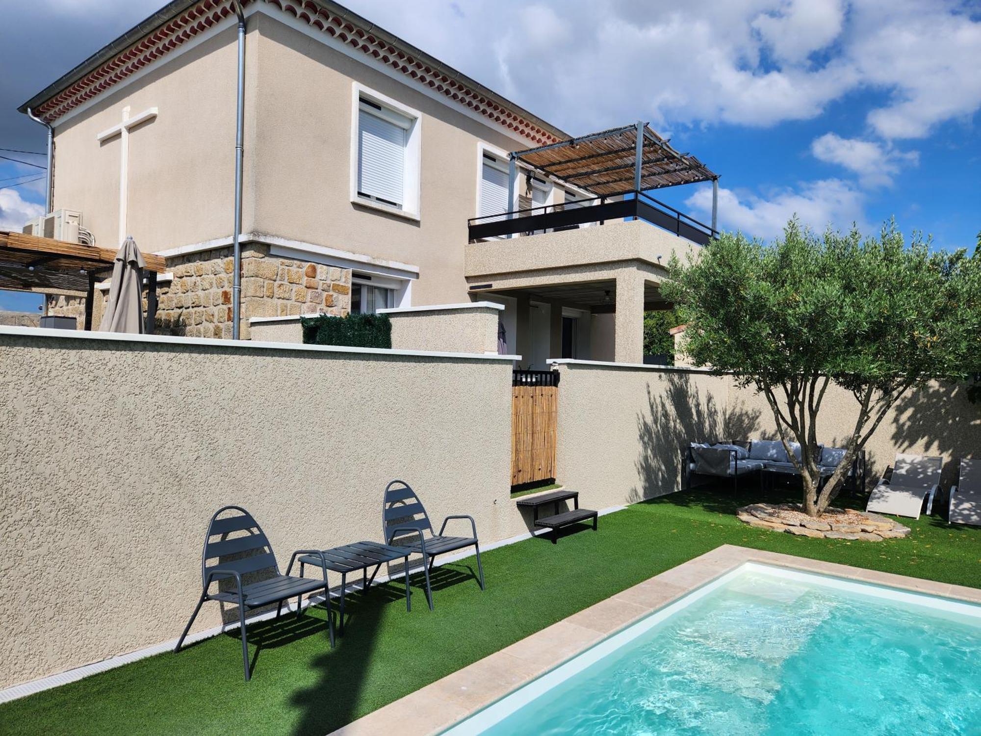 Gites Ma&Lia Sud Ardeche Saint-Étienne-de-Fontbellon Eksteriør bilde